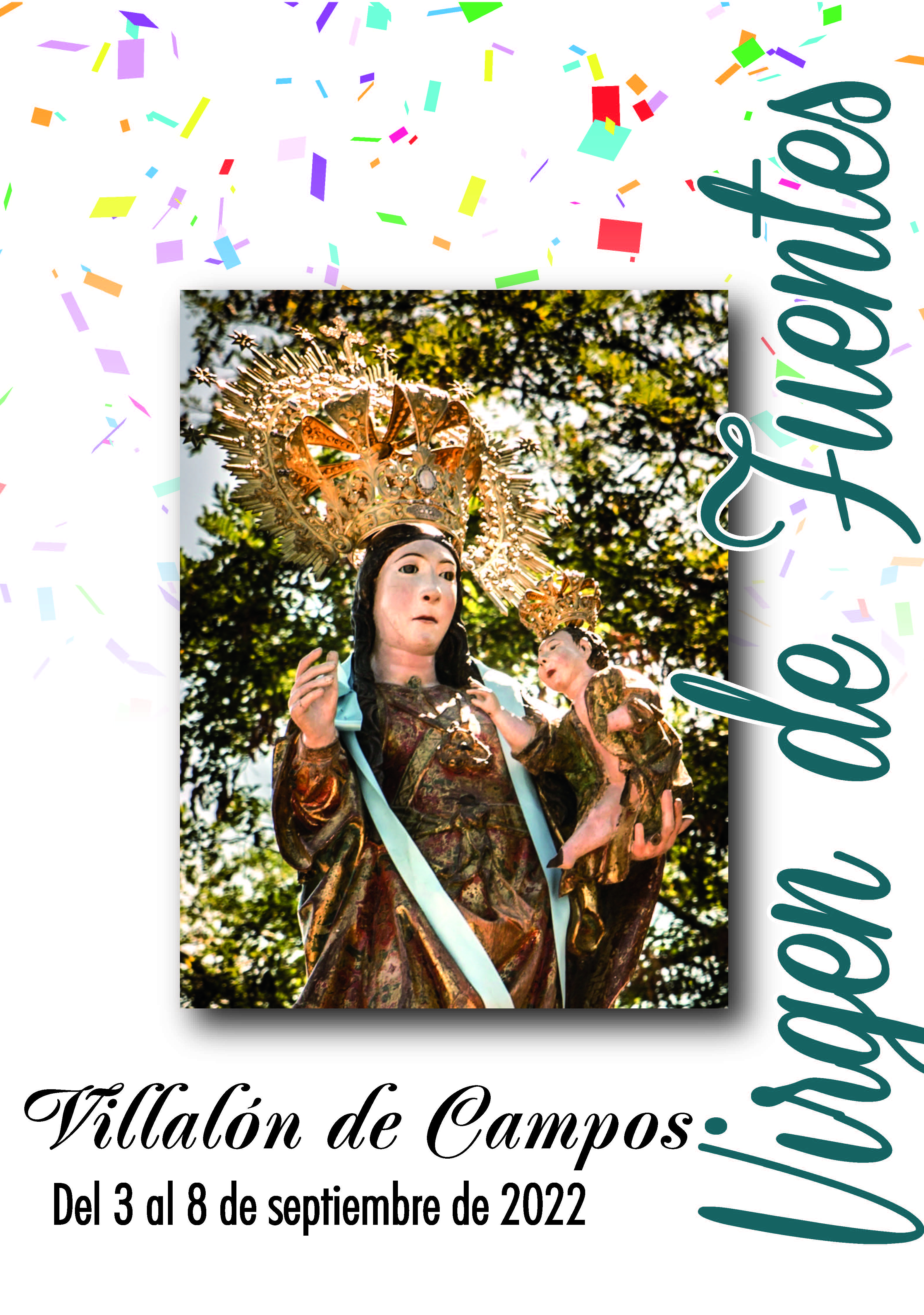 Fiestas en honor a la Virgen de las Fuentes 2022 Villalón de Campos